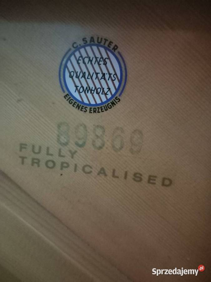 Pianino sauter używane Chorowice