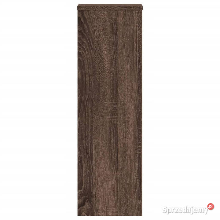 Stojaki na rośliny 2 brązowy dąb 25x25x80