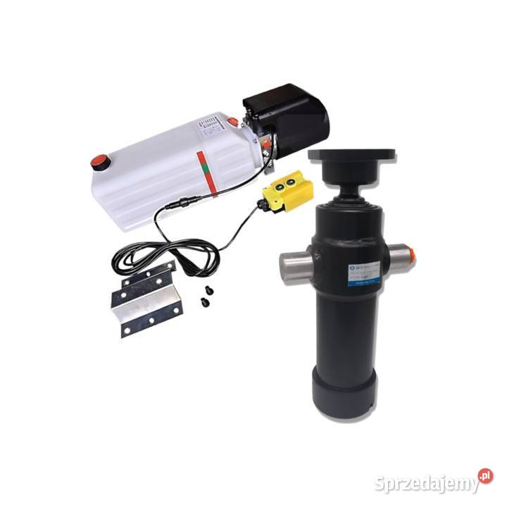 Siłownik hydrauliczny skok 700 agregat 24V KPL Solec Kujawski
