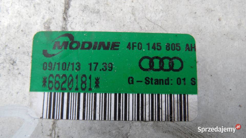 AUDI A6 C6 07r intercooler 4F0145805AM 6620181