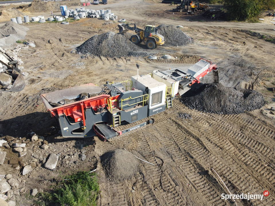 Kruszarka szczękowa Sandvik QJ241 2020 1900 mth Maszyny budowlane sprzedam