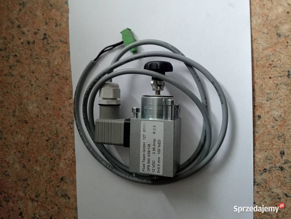 Blok hydrauliczny trzysekcyjny elektrozaworów Kielce