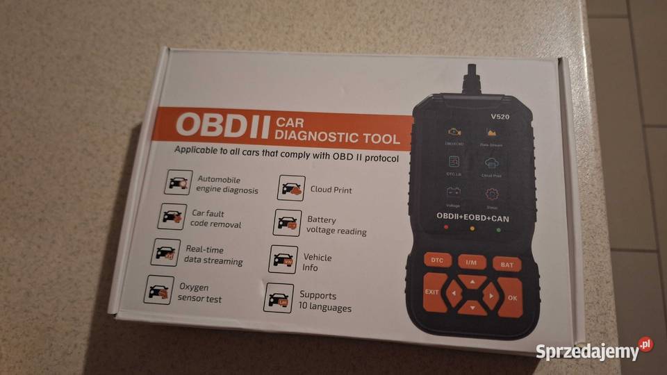 V520 OBD2 Skaner diagnostyka samochodowa model mazowieckie Warszawa