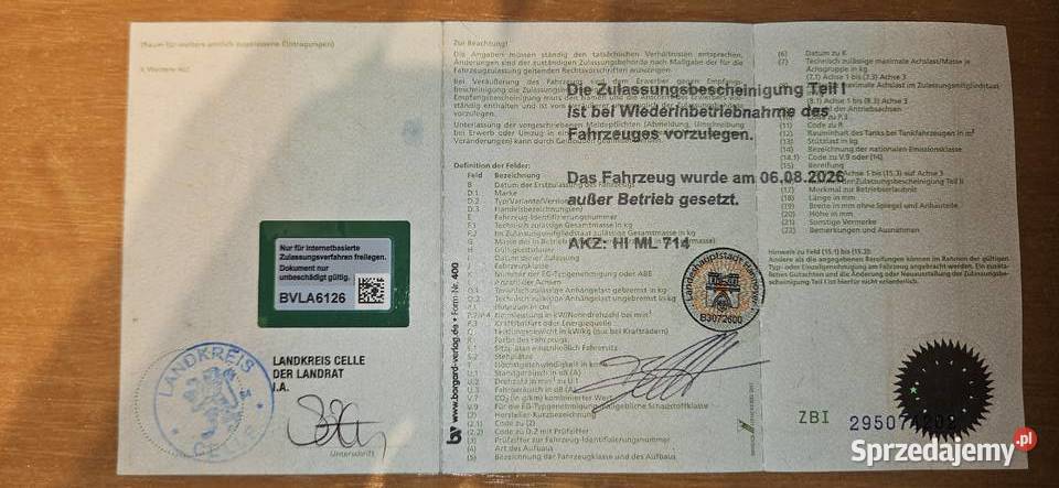 sprzedam pozostałości przyczepy 1500 Dmc burtowe