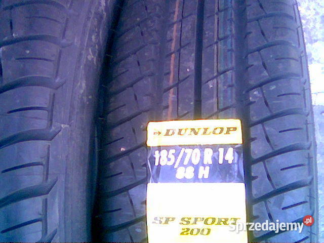 4x opony letnie 185 70 14 Dunlop sprzedam