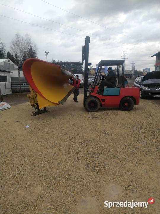 Pług Drogowy śnieżny HDS hydrauliczny duży