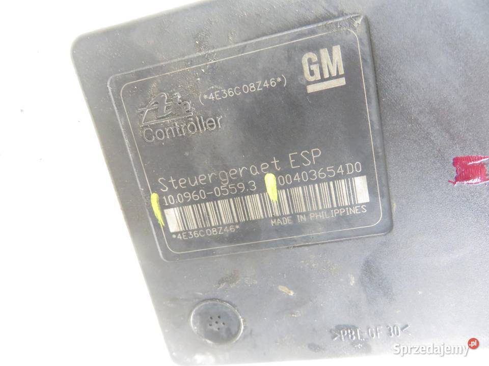 POMPA ABS OPEL ZAFIRA B 13234911AS 10020602484 osobowe