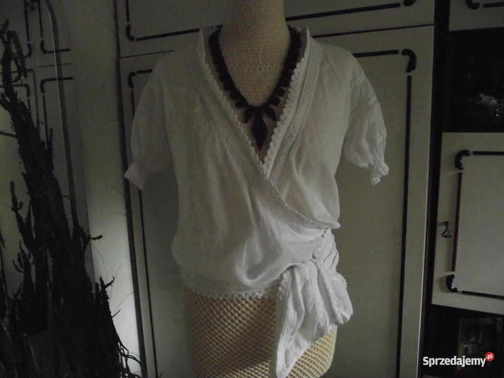 ZARA WYJĄTKOWA BLUZECZKA WIĄZANA r 36 Piła sprzedam
