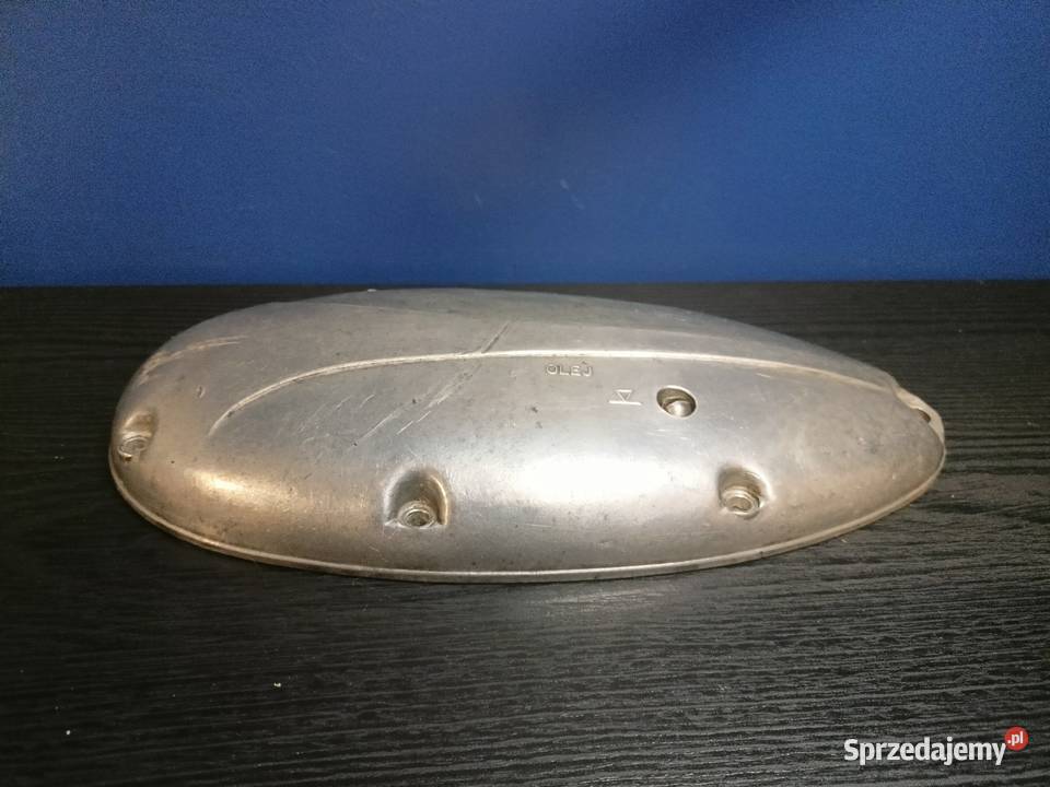 Pokrywa silnika jawa 50 w miejscu gdzie jest opolskie Krapkowice