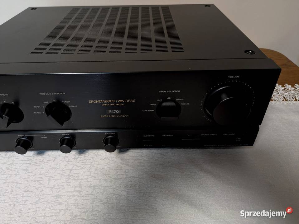 Sony TA F470 Wzmacniacz łódzkie