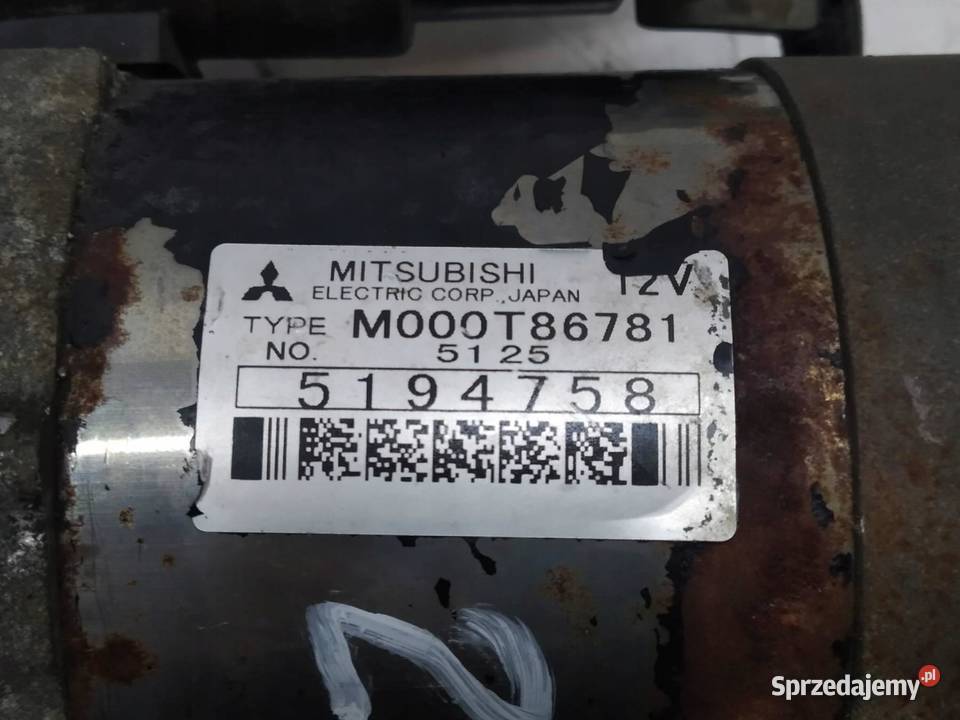 ROZRUSZNIK M000T86781 20 T 16V Saab 95 I Rok produkcji 2005 sprzedam