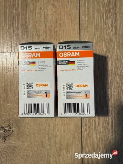 Żarniki Xenon Ksenon Osram D1S 35W Komplet 2 Oświetlenie świętokrzyskie Końskie