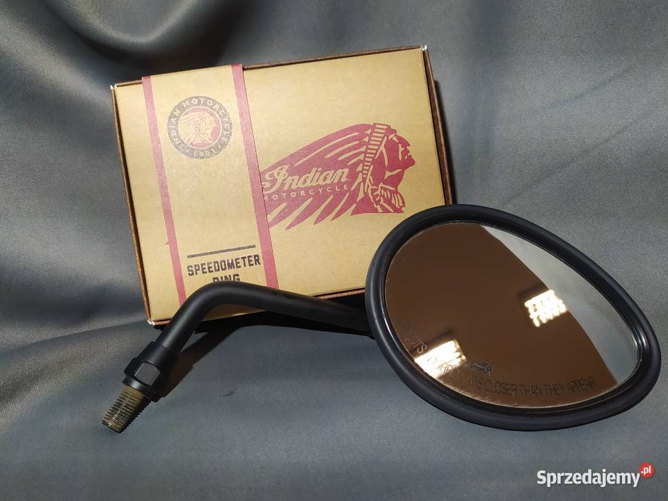 INDIAN SCOUT BOBER LUSTERKO PRAWE CZARNY MAT 400 Luboszyce
