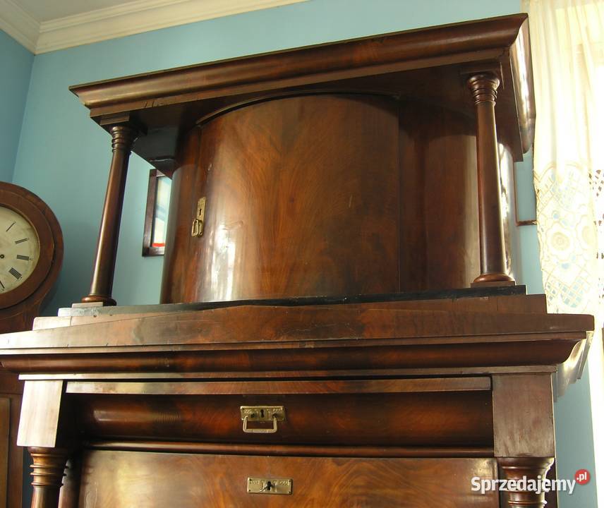 Sekretera Biedermeier pomorskie Sopot