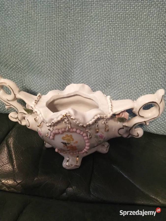 Szkatułka porcelanowa śląskie Tychy