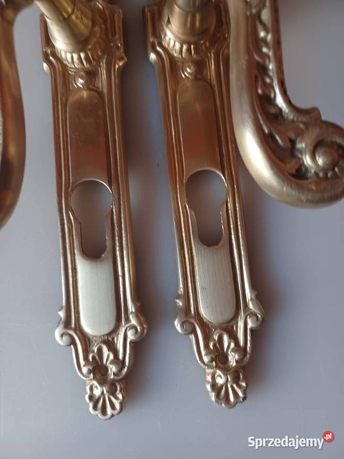 Klamki i szyldy mosiężne Poznań