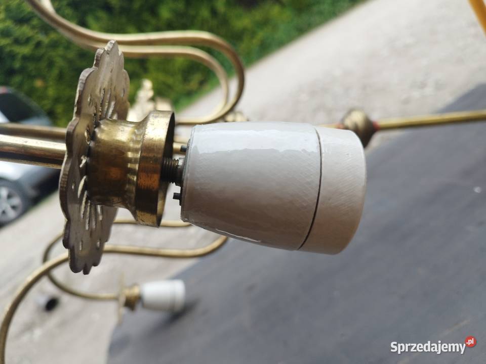 Lampa wisząca świecznik królewski Iżyk żyrandol Szczecin