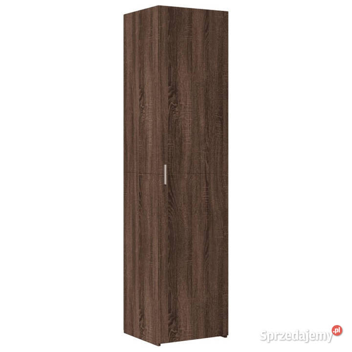 Wąska szafka brązowy dąb 45x425x225 WM3281293 Pozostałe Warszawa