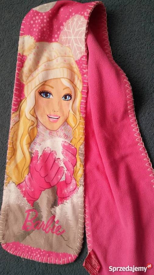 czapka i szalik dziewczęcy barbie Poznań