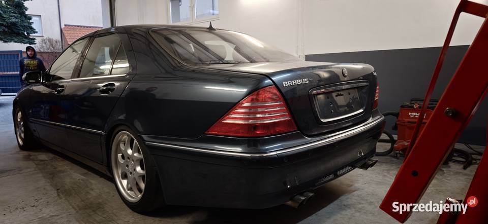 Pakiet BRABUS B11 do w220 Kod lakieru 189 pomorskie
