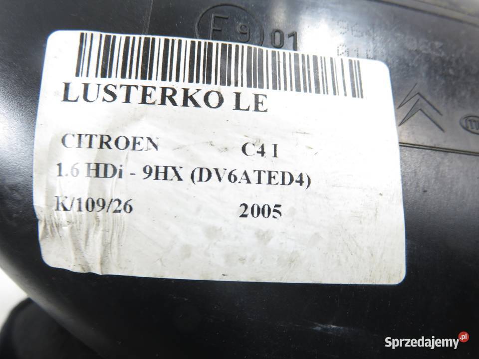 LUSTERKO LEWE CITROEN C4 I 5 PIN EXL