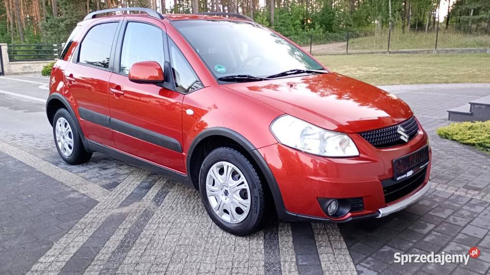 Suzuki SX4 16i ceglasty metalik 10r światła do jazdy dziennej Kościerzyna sprzedam