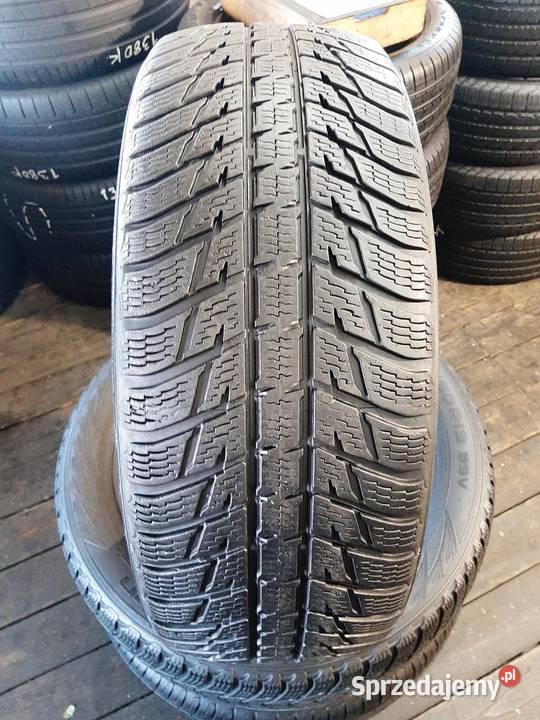 2x Opona UŻYWANA ZIMOWA 23550R19 NOKIAN 169 Zaścianki