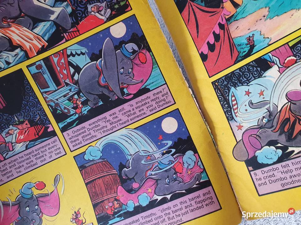 Disneyland komiks z 1973 roku w jęz angielskim Gdynia