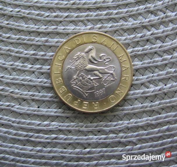 San Marino 1000 Lirów 1997r Kalisz