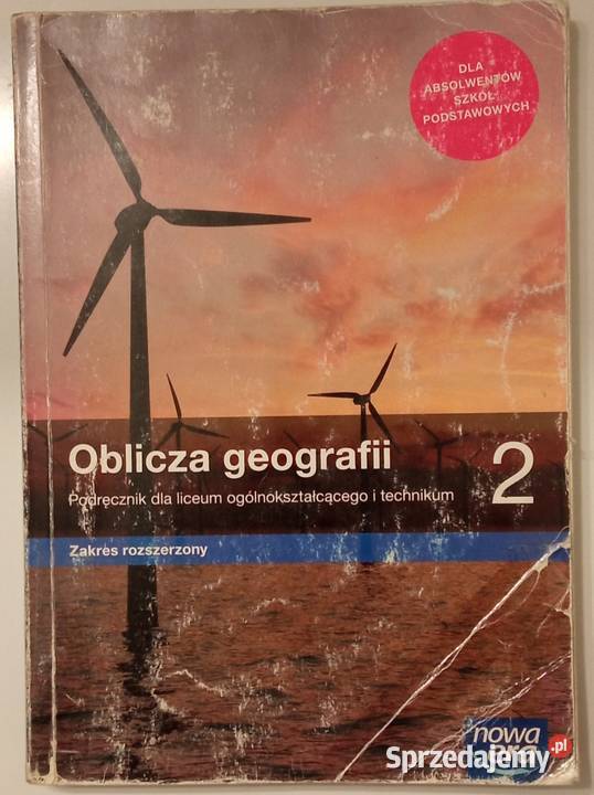 Oblicza geografii 2 zakres rozszerzony tradycyjny podręcznik Warszawa