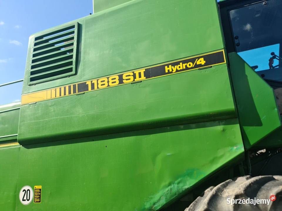 Kombajn zbożowy John Deere 1188 1992r stan Rokitno