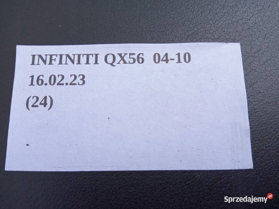 PODŁOKIETNIK INFINITI QX56 NISSAN ARMADA TITAN sprzedam