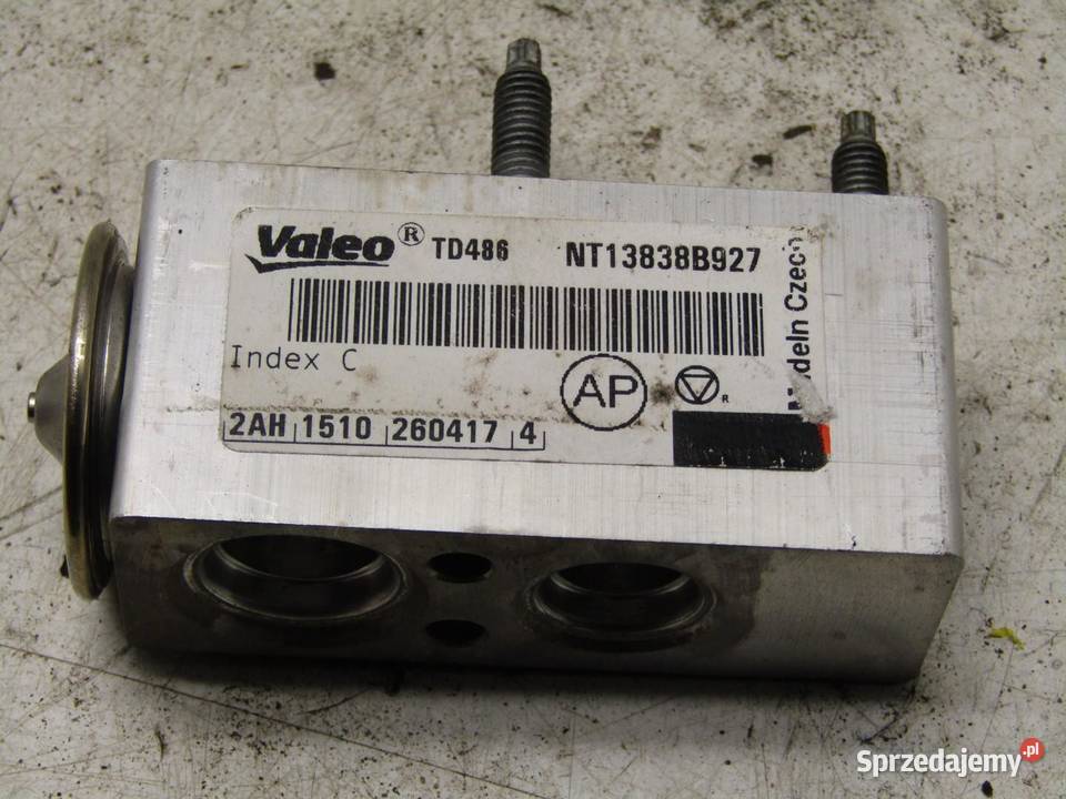 ZAWÓR ROZPRĘZNY KLIMATYZACJI 12 VTI CITROEN C3 sprzedam