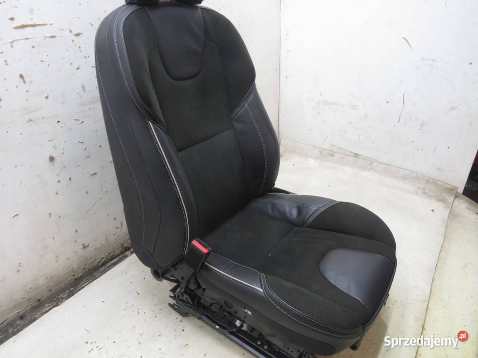 FOTEL LEWY PRZEDNI PRZÓD PÓŁSKÓRA VOLVO V40 II osobowe