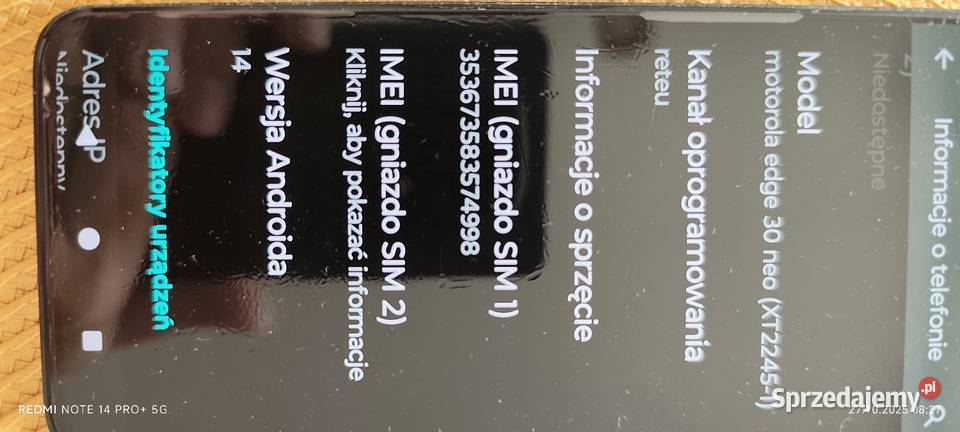Motorola edge 30 neo 5g Starachowice