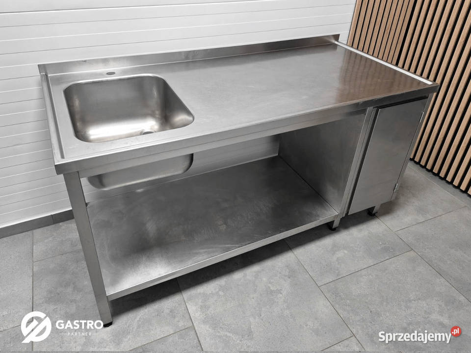 Zlew z półką szafką ze stali nierdzewnej wielkopolskie Ostrów Wielkopolski