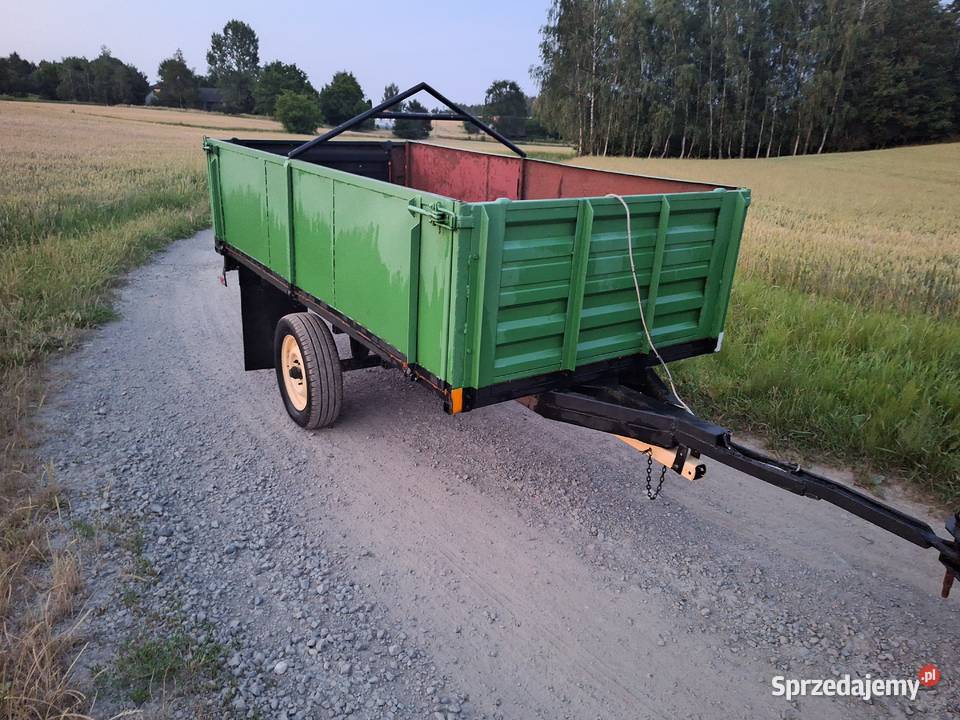 Sprzedam przyczepę dwukółka jedna oś 3 tony c330 Izbica-Wieś sprzedam