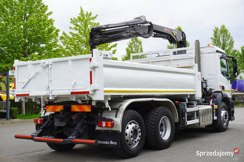 MercedesBenz Antos 2536 6x24 99 HDS HIAB 111 B2 diesel Kraków sprzedam