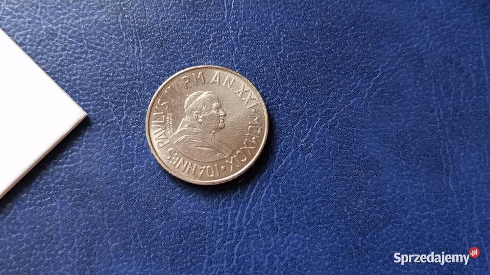 Stare monety 100 lir 1999 Watykan Lesko sprzedam