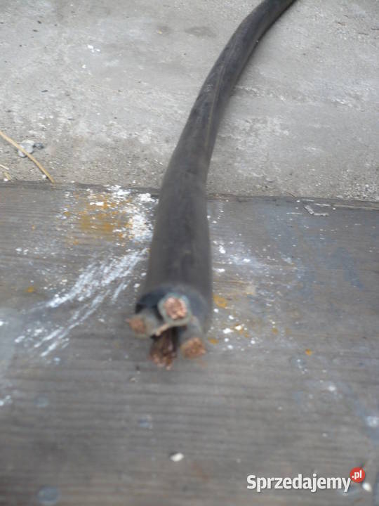 Przewód siłowy kabel siłowy 4 żyłowy miedziany łódzkie Zduńska Wola