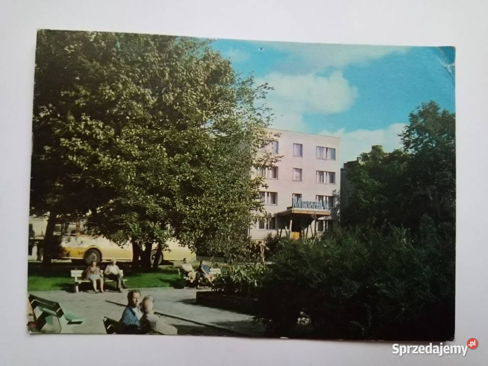 Pocztówka Kołobrzeg 1989r Znaczek Dąbrowa Górnicza