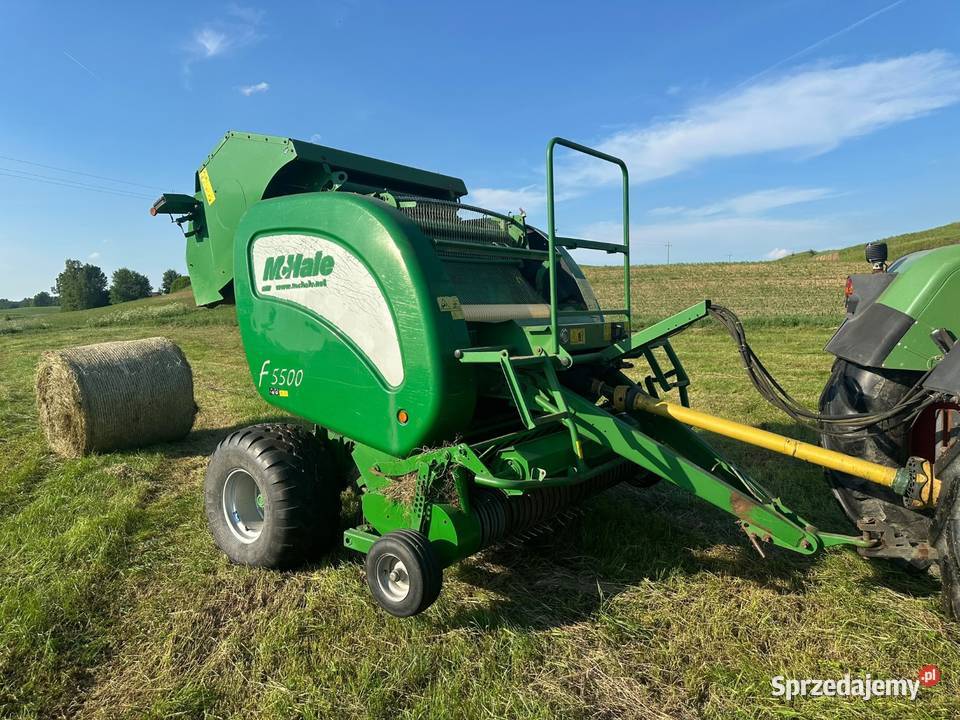Sprzedam prasę Mchale F5500 Maszyny rolnicze podlaskie Suwałki sprzedam