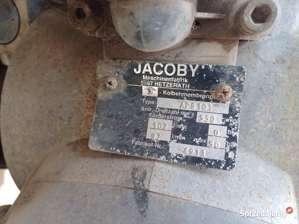 Opryskiwacz sadowniczy Jacoby Ryki