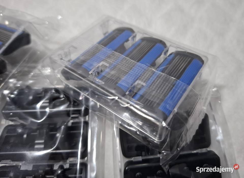 Ostrza wkłady do maszynki do golenia 6 ostrzy 3 śląskie Czeladź sprzedam