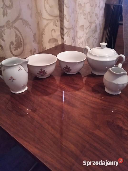 Mały zestaw ceramiczny kuchenny małopolskie Miechów sprzedam