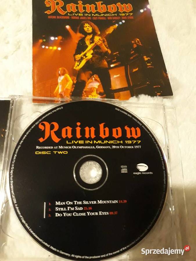 Niezapomniane koncerty RAINBOW Liv in Monachium Muzyka sprzedam