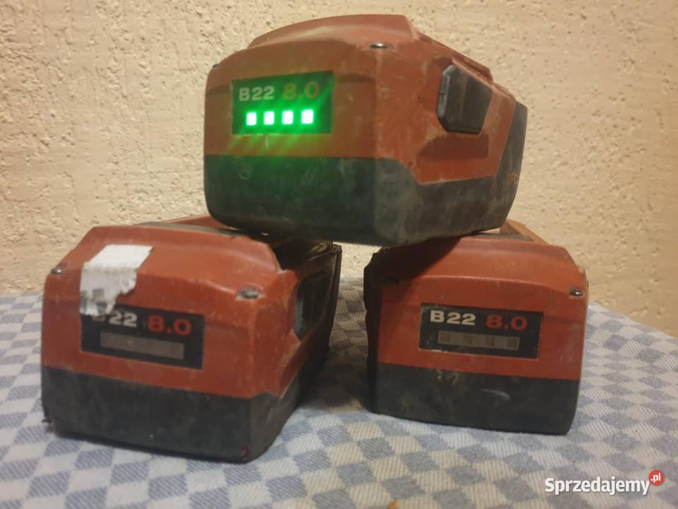 Hilti Akumulator bateria B22 80 dolnośląskie Wrocław