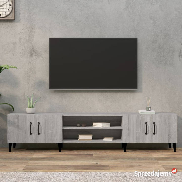 Szafka pod TV szary dąb sonoma 180x315x40 Warszawa