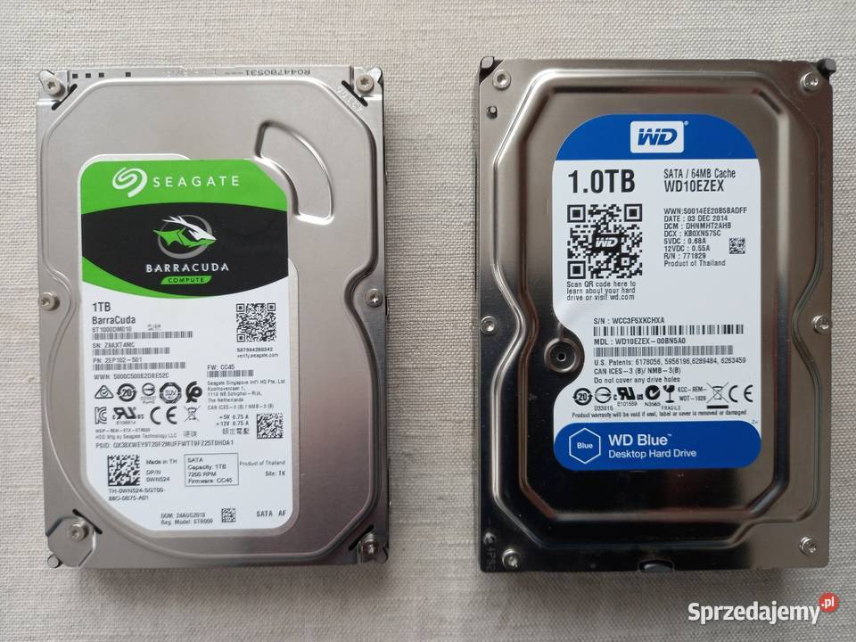 Dysk 1TB SATA 35 cala Tomaszów Lubelski sprzedam