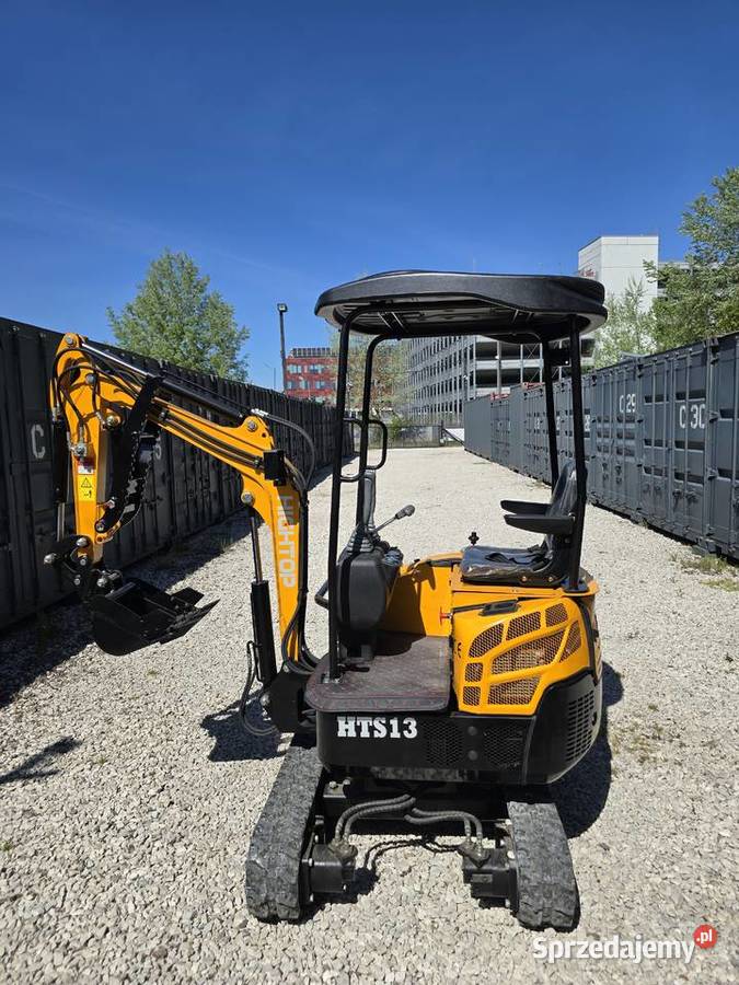 Minikoparka HTS13 mini koparka 1000 nowa kciuk nie